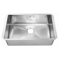 American Standard 18Sb.10351800 Pekoe 35" Single Basin Stainless Steel Kitchen Sink For