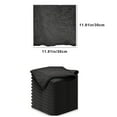 thumbnail image 3 of 10-Pack Microfiber Cleaning Cloths Multipurpose Scouring Pads for Kitchen & Car High Absorbency Scratch-Free Gentle Surface Cleaning Towels(Black)，Hulucky, 3 of 7