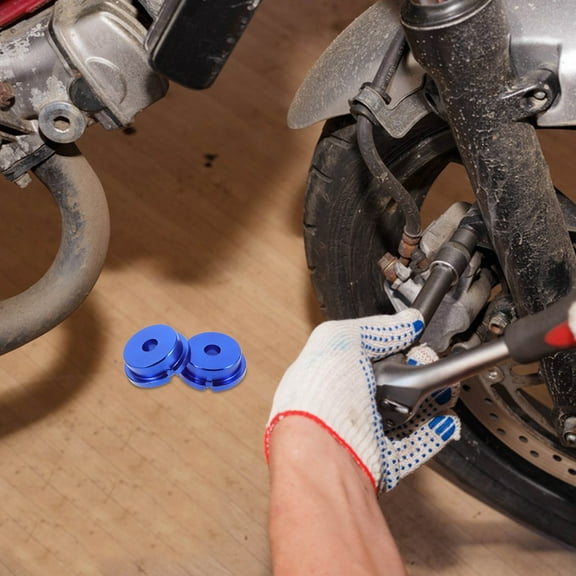 Masteelf 2pcs Motorcycle Wheel Hub Spacers Stylish Motorcycle Wheel Spacers Replacements Hub Centric Wheel Spacers Replacement Accessories