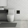 thumbnail image 4 of Recessed Toilet Paper Holder Wall Mounted Heavy Duty Metal Toilet Paper Roll, 4 of 6