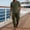 🔥 Army Green, variant on Men's Solid Color Pocket Short Sleeve Button Turndown Collar Top and Pocket Elastic Waist Cargo Pants Set, Casual Fashion Two-Piece, Comfortable Everyday Utility Suit Pink M