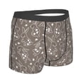 thumbnail image 4 of Uemuo Retro Bunny Pattern Men's Boxer Briefs,Trunk Anti-Chafing,Comfortable, Durable, and Stylish Underwear-XX-Large, 4 of 9