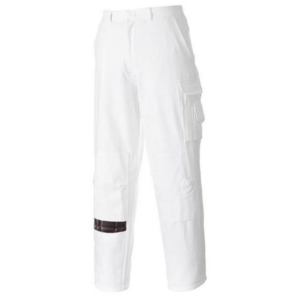Portwest S817 Taille Moyenne Peintres Pantalons&44; Blanc - Regular