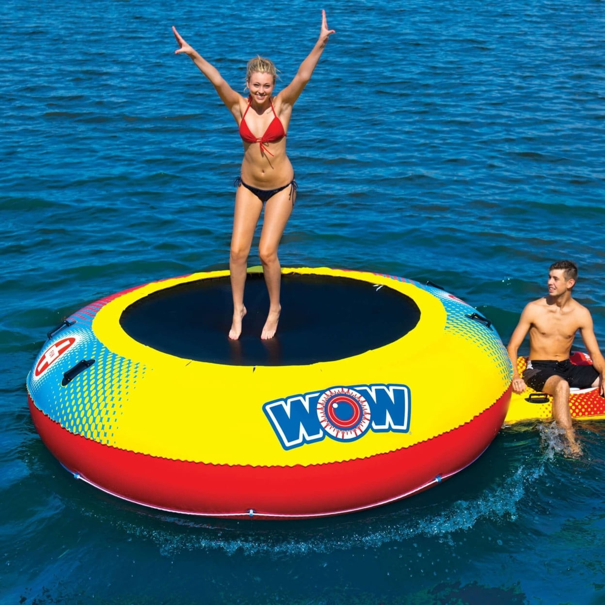 WOW Sports Floating Pool and Lake Bouncer (15-2030) - Walmart.com
