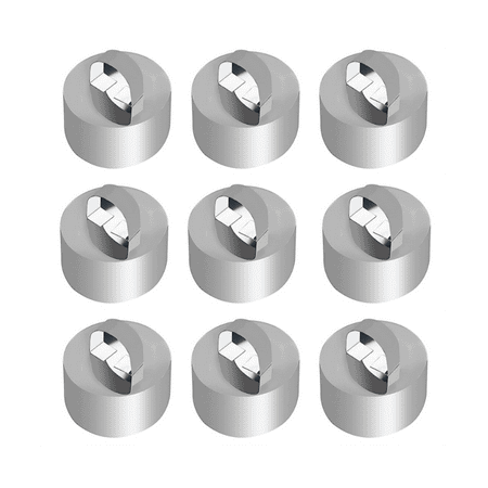 

9 Pack Cake Ring Molds 3.15 Inch Round Stainless Steel Ring Mold for Cooking with Round Small Cake Ring
