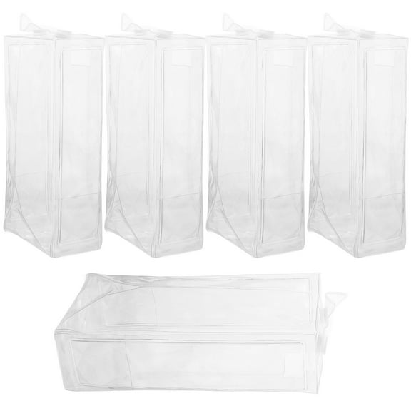 Moluckfu Transmitter Case Waterproof Remote Protective Sleeve Transparent PVC 5Pcs