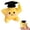Star, variant on Graduation Crochet Gift Star for Women Men, Positive Crochet Star Figurine, Class of 2026 Grad Congrats Stars, Motivational Decor Gifts for Friend Adults, College Grad Decoration