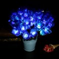 thumbnail image 3 of Artificial Flower Decorative Light up Simulation Fake Flower LED Rose, 3 of 7