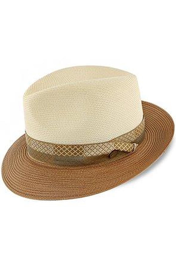 Andover - Stetson Milan Straw Fedora Hat - TSANDV