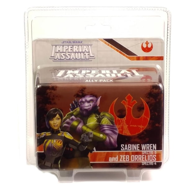 Expansión de juegos de mesa Star Wars Imperial Assault Sabine Wren y Zeb Orrelios