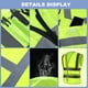 thumbnail image 3 of Chaleco reflectante de seguridad XPCARE para mujeres y hombres, paquete de 2, 3 of 7