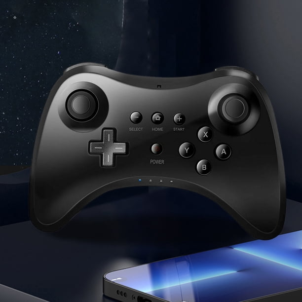 Bluetooth-Compatible Wireless Controller with USB Cable Gamepad Dual Analog Gaming Player Gamepad for Wii U/WiiU Console