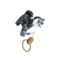 thumbnail image 2 of ZLight Jouet Animal en Peluche Électronique Réaliste Simulation Doux Adorable pour Chat Gris Gris 22x25cm, 2 of 6
