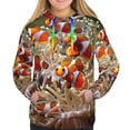 thumbnail image 3 of KLL Cute Anemone Fish for Womens Pullover Hoodie with Pocket Hooded Long Sleeve Shirts Sweatshirt for Women-Small, 3 of 7