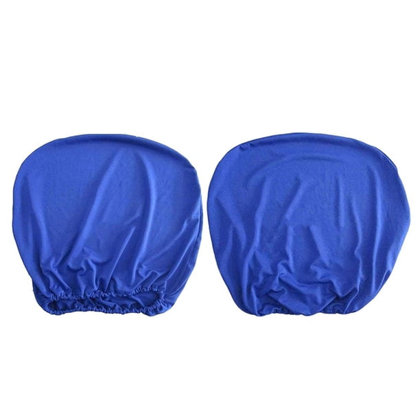 Funda elástica para silla giratoria de oficina azul