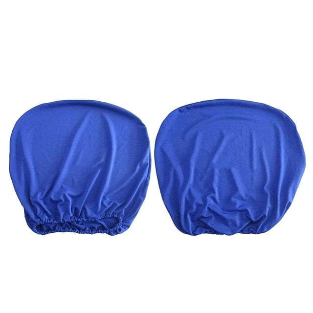 Cubierta de silla de computadora de oficina Baoblaze elástica Extra azul