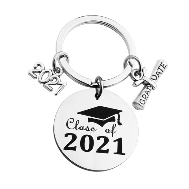 Llaveros para mujer, llavero de billetera, llavero de auto, llavero lindo, regalo de graduación, llavero de clase de graduación, regalo de graduación de hijo, un llavero
