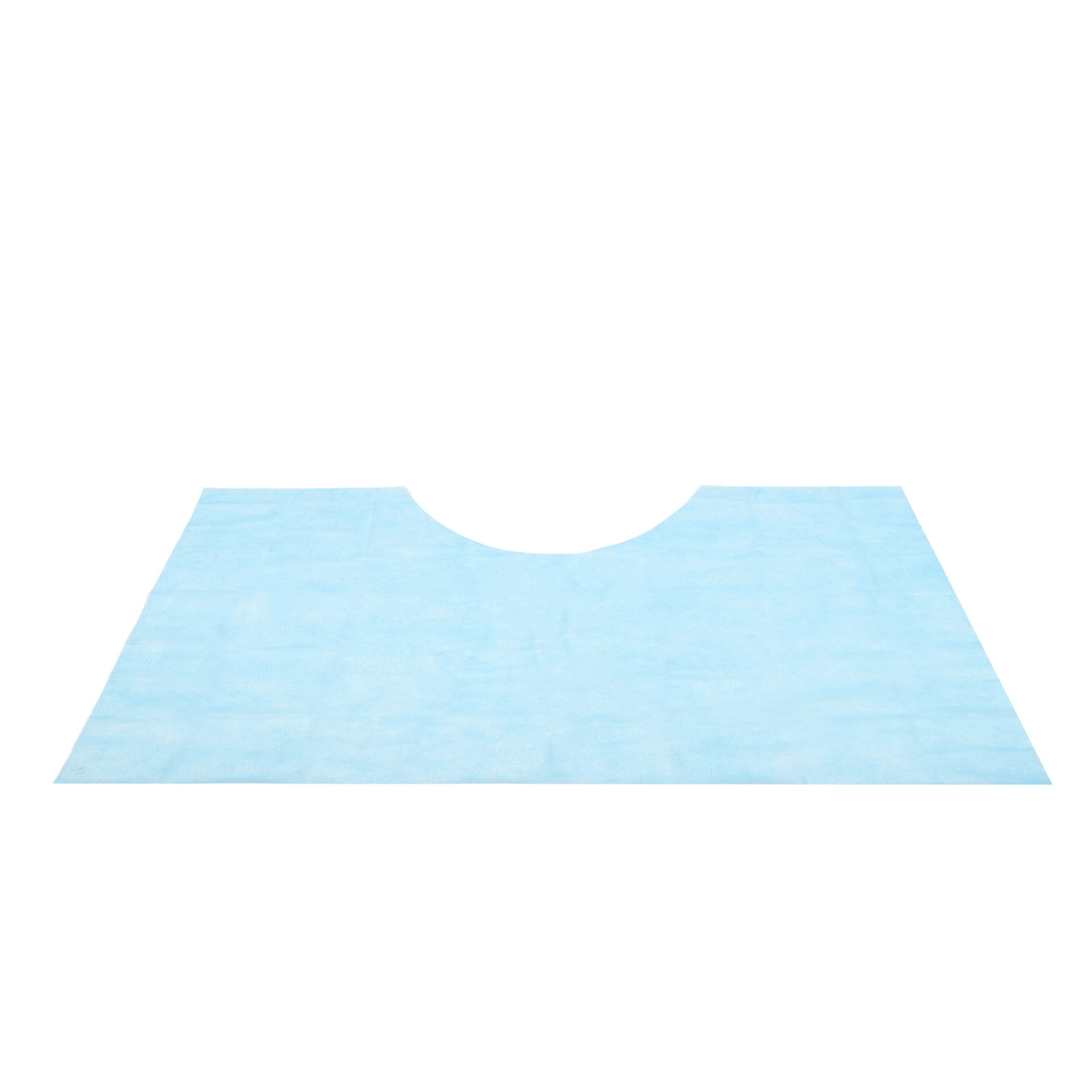 YIYIBYUS 25Pcs Disposable Toilet Mat U-shaped Contour Incontinence Pads Non-slip Waterproof Toilet Training Rug for Kids Bathrooms Floor