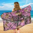 thumbnail image 6 of XYZCANDO Car Seat Towel Cover Washable Car Seat Cover Towel for Hiking Running, Towel Car Seat Cover Non-Slip, Pink Tree Camo Pattern, 6 of 11