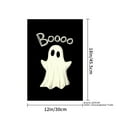 thumbnail image 4 of JOOCAR Boo Ghost Halloween Garden Flag for Fall Autumn Home Outdoor Garden Yard Door Decor 12x18 inch, 4 of 5