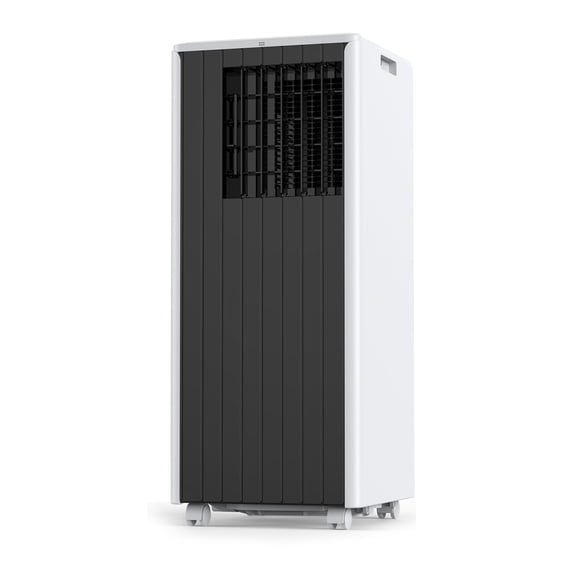 Portable Air Conditioner 8000 BTU, 3-in-1 Compact AC Unit with Cooling, Dehumidifier & Fan, Quiet Operation with 24H Timer, Remote Control & Window Kit for Rooms up to 350 Sq.Ft.