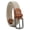Khaki, variant on Mens Belt Wowens Belt Elastic Braided Woven Belt, Belt for Casual Golf Pants 1 3/8"(35mm)