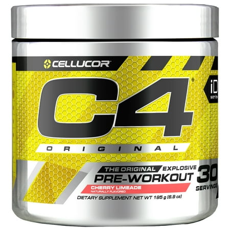 Cellucor C4 Original Pre Workout Powder, Cherry Limeade, 30 (Best Post Workout Snack For Muscle Gain)