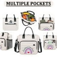 thumbnail image 5 of Insulated Lunch Bags for Teacher Appreciation Gifts for Women Teacher, Retirement Thank You Gift, Lunch Tote Bag for Work Office, 5 of 7
