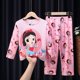 thumbnail image 1 of Conjunto de Pijamas de dibujos animados para niños y niñas, ropa de dormir de princesa Frozen, Anna, Elsa, Olaf, Sophia, otoño, 1 of 4