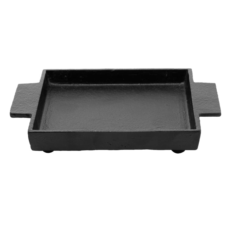 Better Homes & Gardens Black Cast Iron Tray Candleholder photo 2