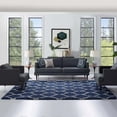 thumbnail image 7 of Modway Solvea Moroccan Trellis 8x10 Shag Area Rug in Navy and Ivory, 7 of 7