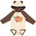 thumbnail image 3 of Inktastic Fiesta with Sombrero Taco Cactus Lime Red Pepper and Guitar in Background Boys or Girls Long Sleeve Baby Bodysuit, 3 of 5