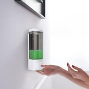 FAGINEY Wall-Mounted Manual Dispenser, Shampoo and Hand Sanitizer Dispenser