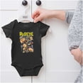 thumbnail image 5 of Popeye and Friends Anchor Cartoon Romper Boys or Girls Infant Baby Brisco Brands NB, 5 of 6