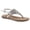 Light Taupe Snake Print, variant on Women's Lifted Backstrap Sandal