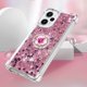 thumbnail image 5 of Funda para Xiaomi POCO F5 5G con Brillo Líquido Flotante, Purpurina, Parachoques y Anillo Giratorio Soporte, 5 of 5