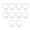 C, variant on 10Pcs Hair Rope Super Elastic Soft Fabric Heart-Shaped Hair Ties Holiday Hair Decorations DIY Hairstyle Accessories