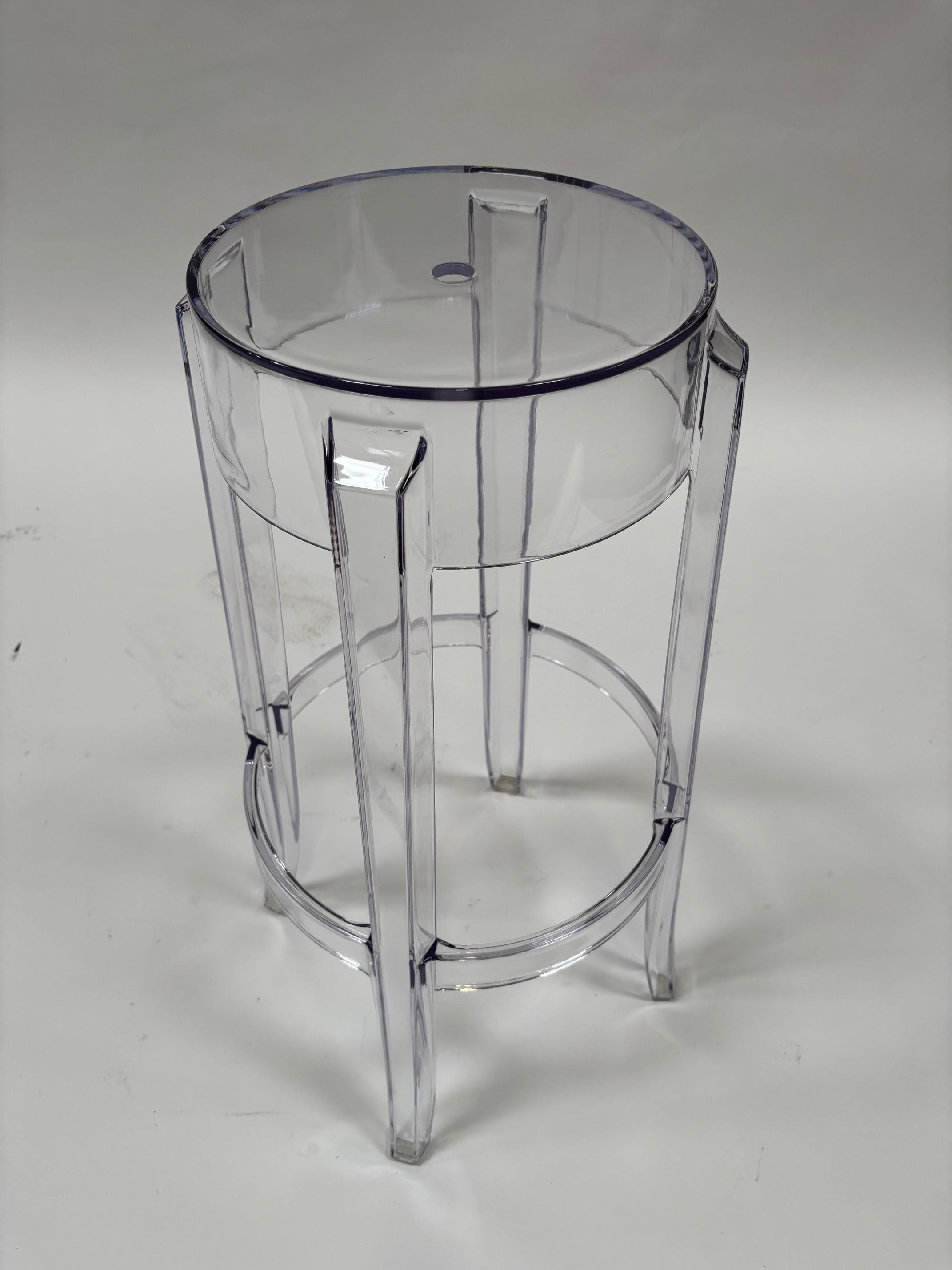 Bar Stool - Phantom Resin - Clear (2/Box)