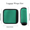 thumbnail image 2 of 2 Pack Luggage Handle Wraps for Suitcase, Bright Color Comfort Soft Handle Covers (Pink), 2 of 5