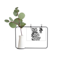 thumbnail image 1 of Dibujo de línea tendencia de fruta piña Marco De Metal Florero De Cerámica Decoración, 1 of 4
