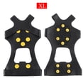 thumbnail image 1 of Un par de Crampones de 10 dientes antideslizantes Bling Bling para zapatos XL 45-47, 1 of 11