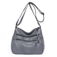 thumbnail image 1 of CUITING Leather Hobo Crossbody Bag for Women Medium Size  Bucket Purse Shoulder Bag Ladies Purses and Handbag, 1 of 7