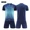 Royal Blue, variant on Gradient short sleeved football jersey set for men's and children's matches, training team uniforms, adult football jerseys, JLS98
