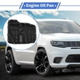thumbnail image 2 of Repuestos Únicos No.4736676AA Cárter de Aceite del Motor para Jeep Grand Cherokee 2010-2013 Aleación de Aluminio Negro, 2 of 6