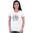 thumbnail image 3 of Fishing American Pride Fisherman Joke Womens Slim Fit Graphic Tee Brisco Brands L, 3 of 5