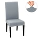 thumbnail image 2 of Juego de 4 fundas para sillas de comedor, ajuste elástico, extraíble, lavable, corta, para comedor, hotel, ceremonia, banquete, boda Ormromra 2034662-4, 2 of 9