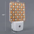 thumbnail image 2 of Goofa Squirrel And Maple Leaves Night Light, Plug-in, Dusk to Dawn Sensor, Warm White, Ambient Lighting, Ideal Kids Adults Nightlight-US, 2 of 9