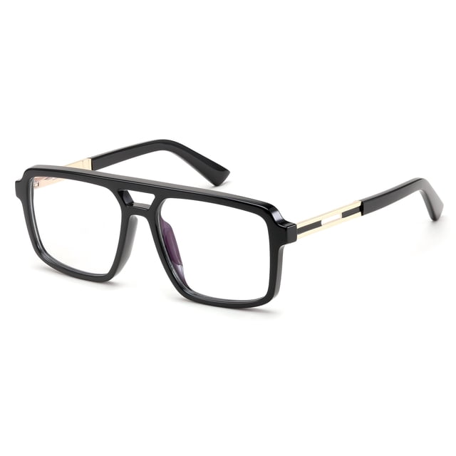 Gafas de bloqueo de luz azul FEISEDY Retro Aviator B0209