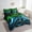 Blue Green, variant on Erosebridal Gradient Gamepads Bedding Sets Twin Size,Video Game Comforter Sets with Sheets,Geometric Plaid Bed in a Bag Twin size,Microfiber Male Bedroom Decor,Reversible,7pcs