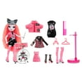 thumbnail image 6 of Rainbow Vision Shadow High Neon Shadow-Mara Pinkett (Neon Pink) Fashion Doll. 2 Designer Outfits Mix & Match Rock Band Accessories Playset, Great Gift for Kids 6-12 Years Old & Collectors, 6 of 8